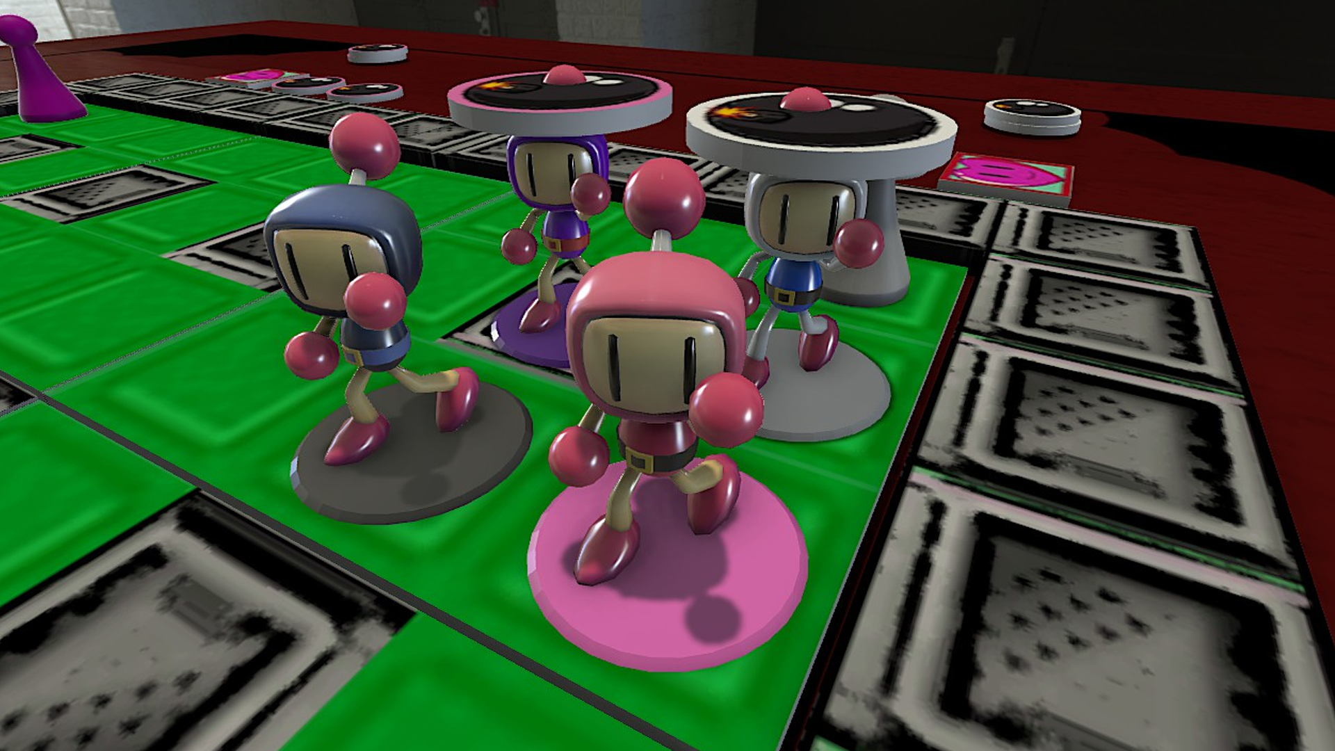 Cancelled Bomberman board game published as free mod on Tabletop